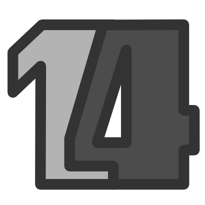 Download free grey number icon